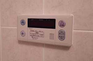 神奈川県横浜市K様交換工事前　浴室リモコン 東京ガス（ノーリツ） FBR-A98A-V(RC-6308S)